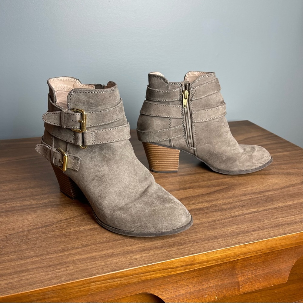 Express Suede Booties